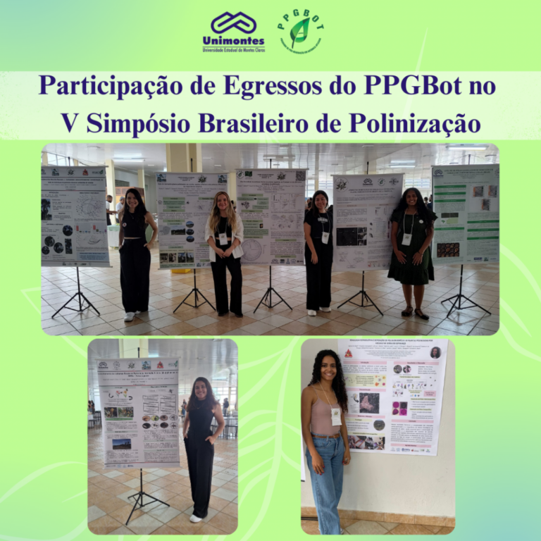 Participação de Egressos do PPGBot no V Simpósio Brasileiro de Polinização
